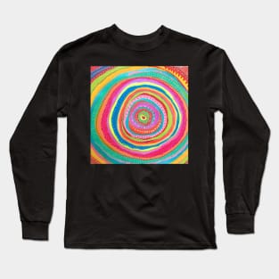 Colour pop Mandala Long Sleeve T-Shirt